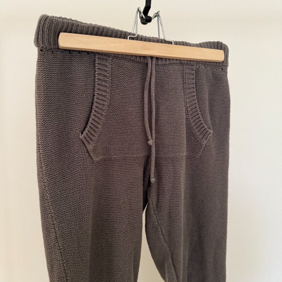 T Alexander Wang Cotton Knit Sweats Greyish/Brown - Picture 2 of 5